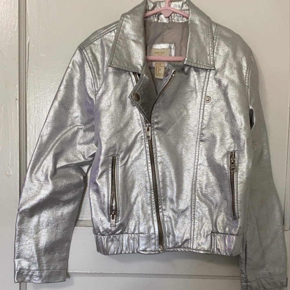 Girls biker jacket
